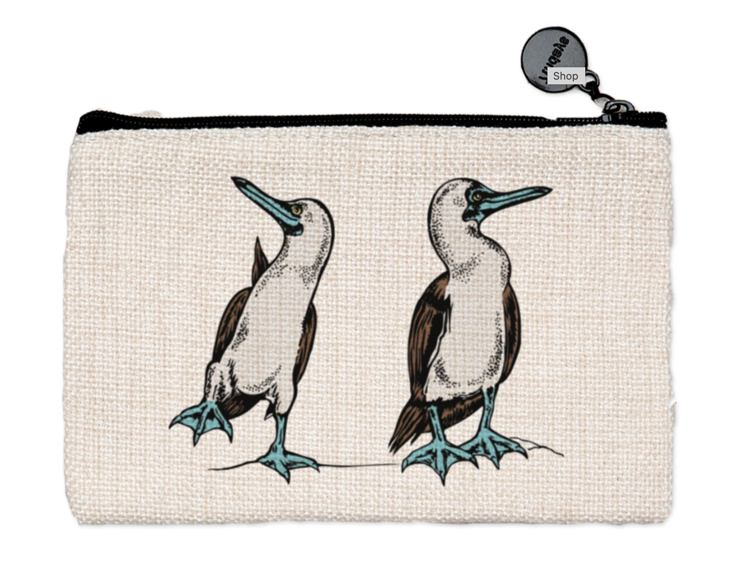 Large Zipper Pouch CC