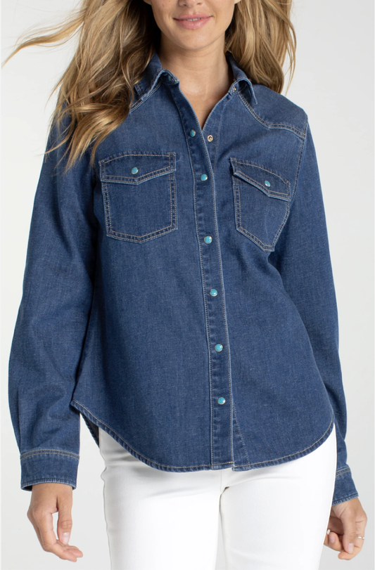 Western Slim Shirt LM8L06TLF