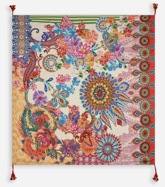 Silk Scarf-Magnolia Mae C97226-1