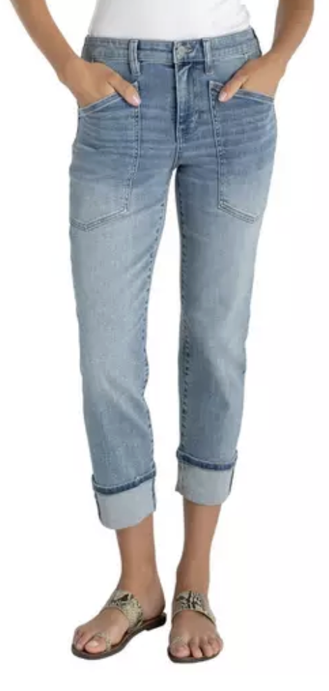Marley Cropped Girlfriend Cuffed 28"/25" LM5289VH