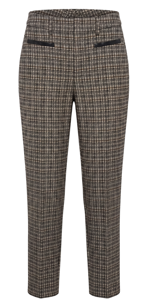 Midrise Trouser W/ Faux Leather Trim - 29 In LM5723TL77
