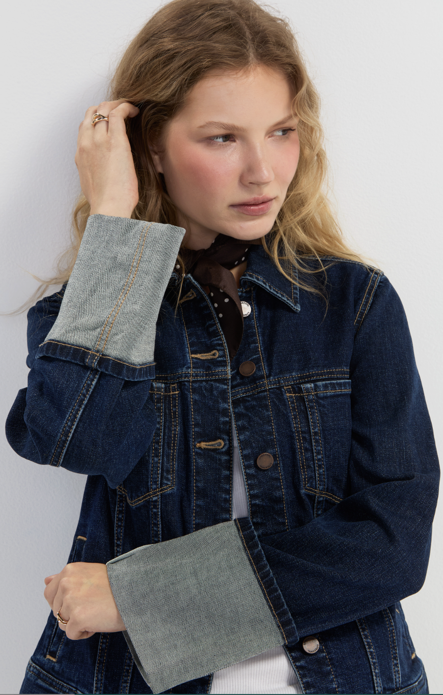 Tall Cuffed Selvedge Jacket  LM1D56SRT