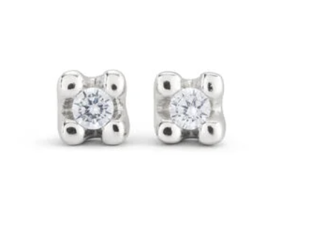 Cosmos Silver Earrings PEN0951BLNMTL0U