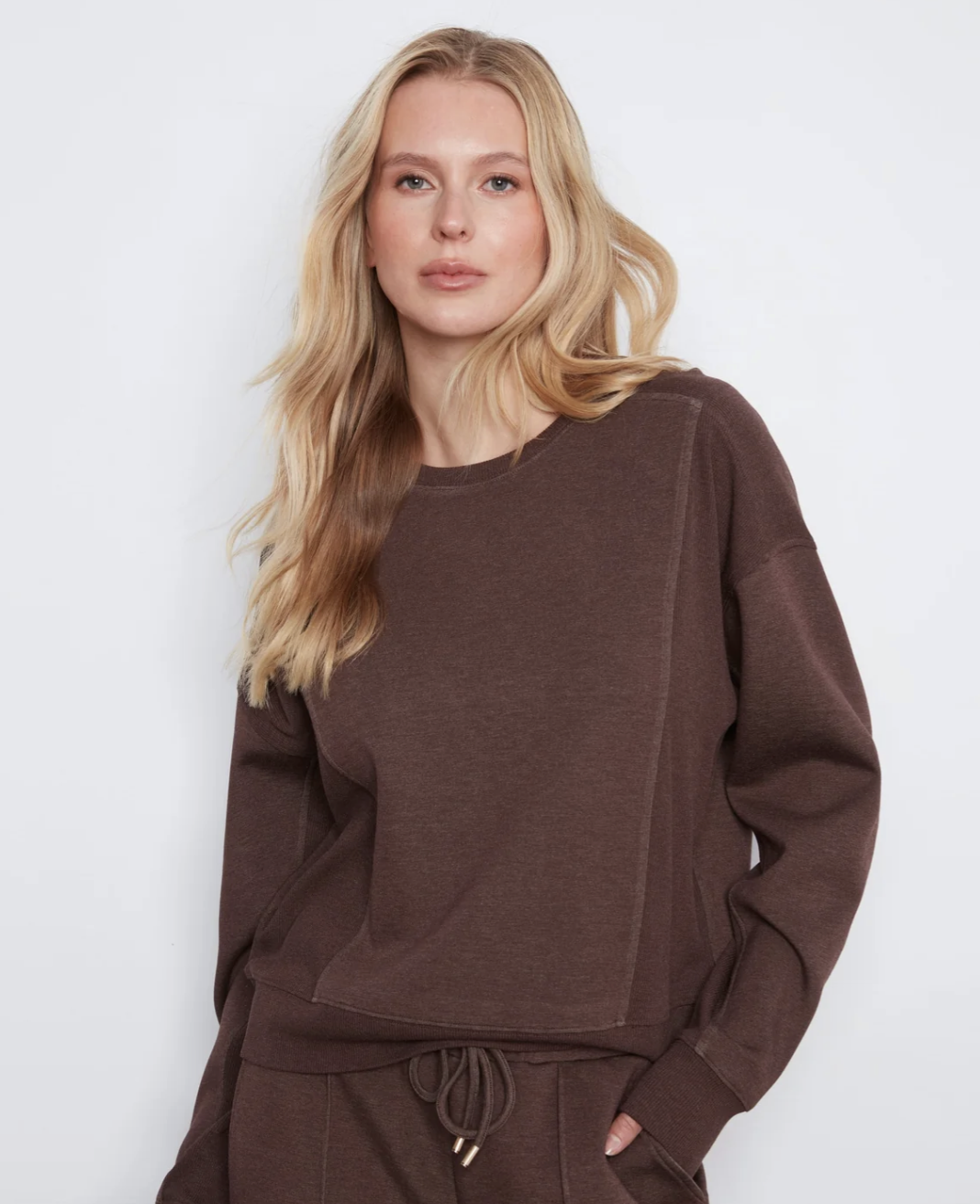 Crewneck Soft Scuba Top C1462