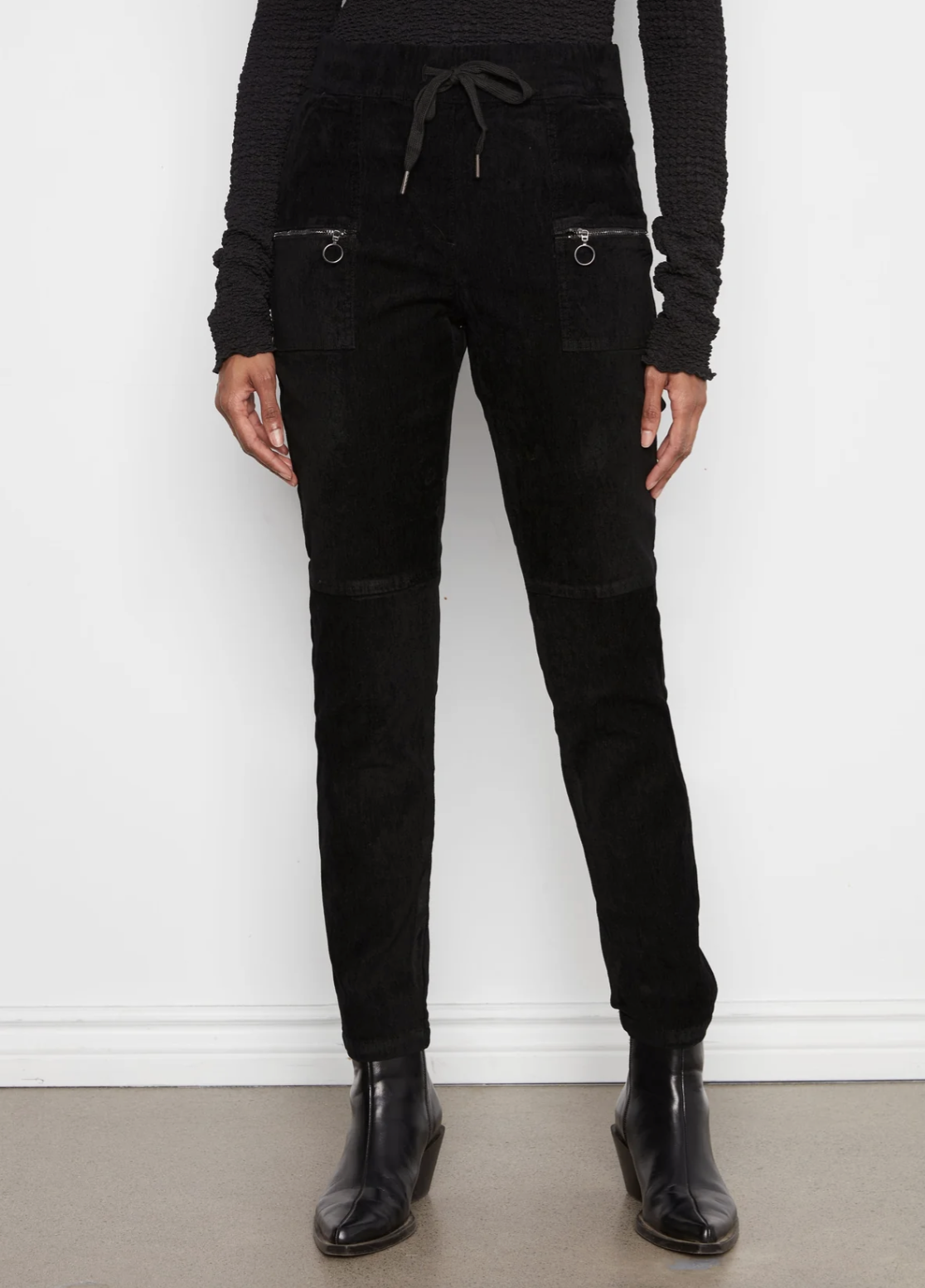 Pull-On Baby Corduroy Jogger Pant With Zip Pockets C5438RP
