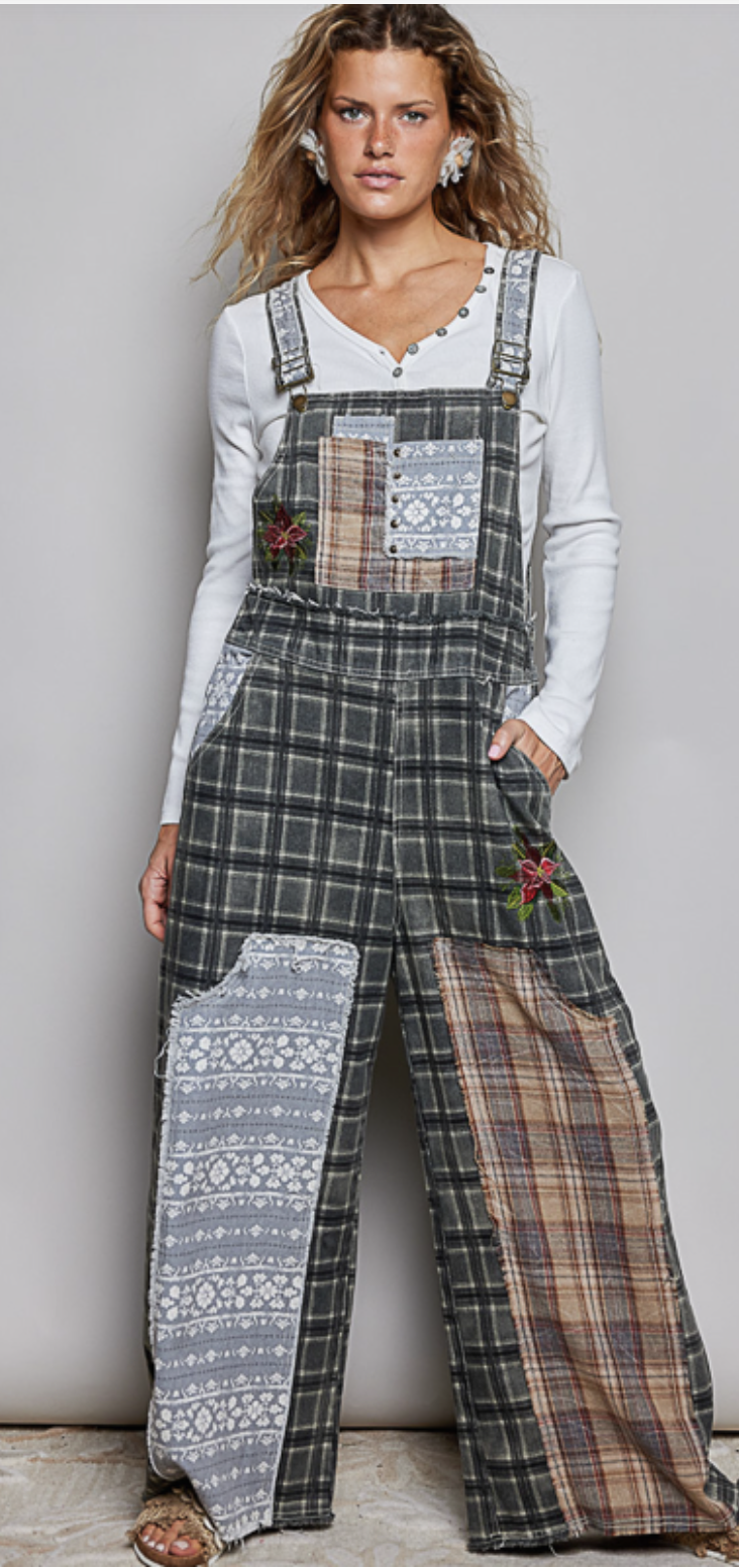 Vintage Patchwork Jumpsuit GWP15B