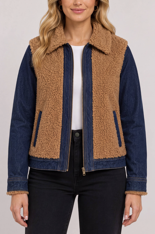 Sherpa Denim Jacket LM1D57HF01