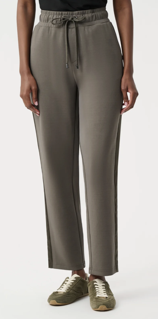 Side Band Straight Leg Pants 263623