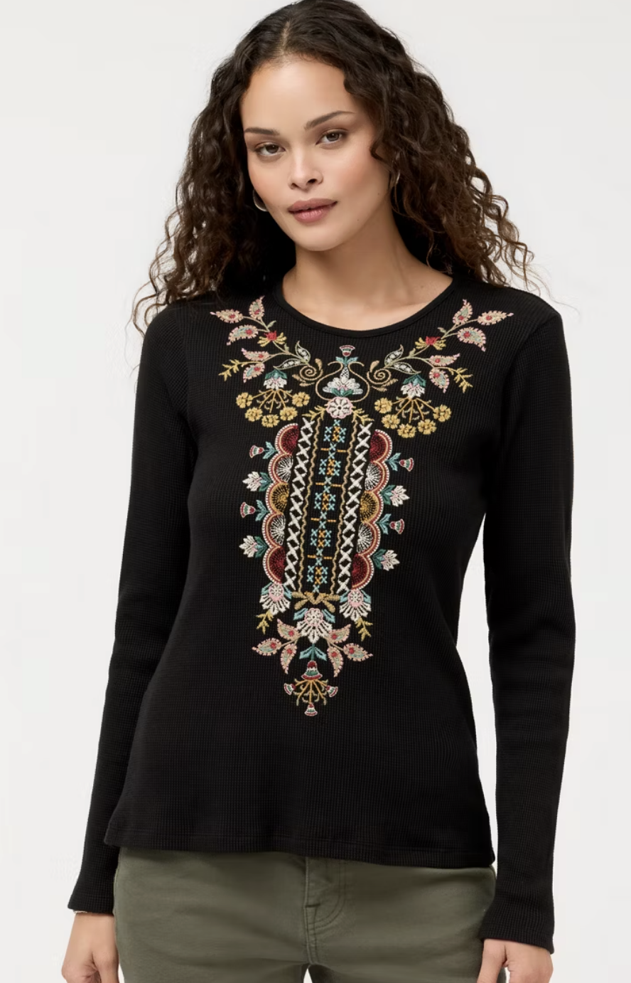 Long Sleeve Thermal T-Shirt-Anya J10026-8