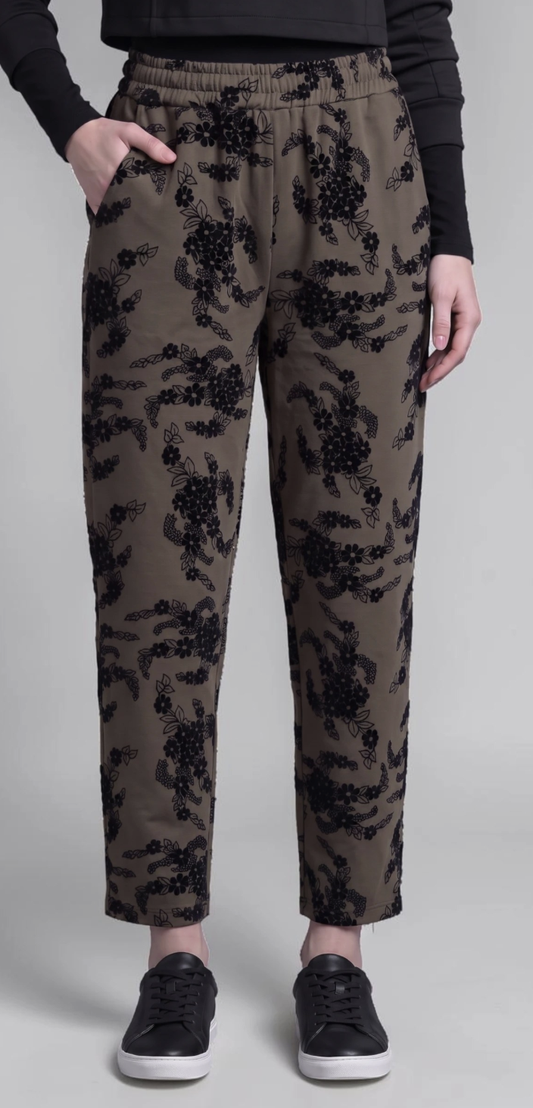 Flocked Jogger 825232P