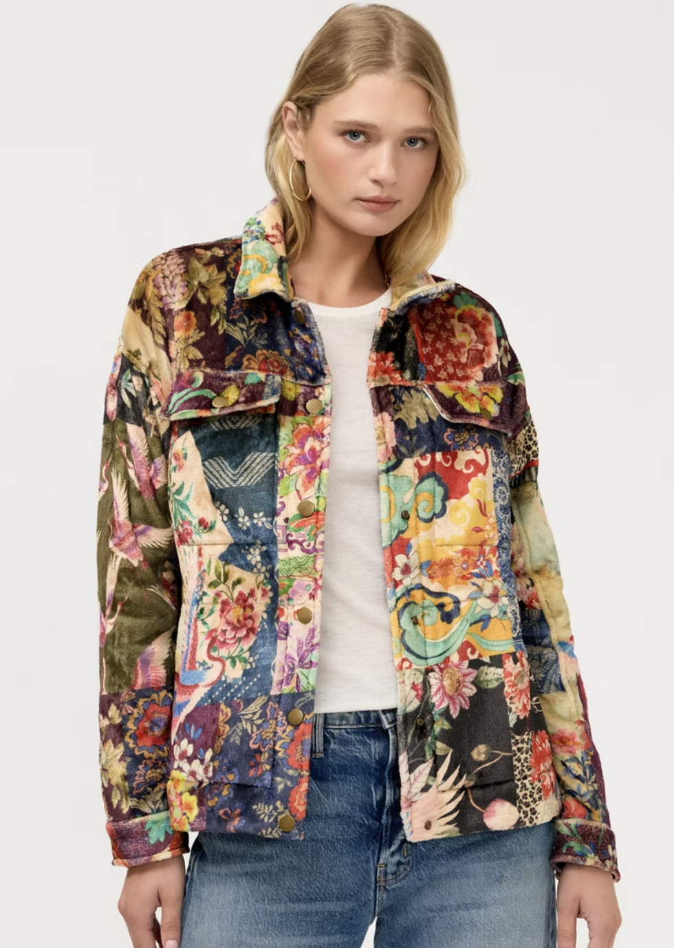 Amelie Sherpa Trucker Jacket Fabiana C41426-9