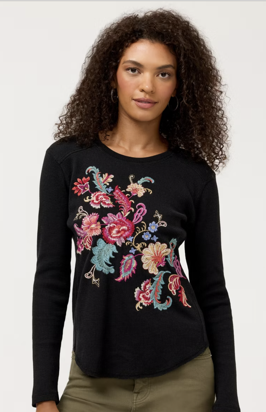 Contrast Seam T-Shirt Tazari J12126-9
