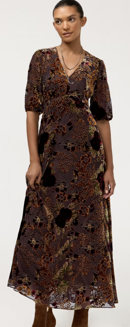 Cinco Burnout Dress Joanna C34126-9