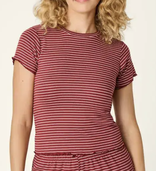 S/S Tee Pretty Stripes RZPST1PJ_Archived2026