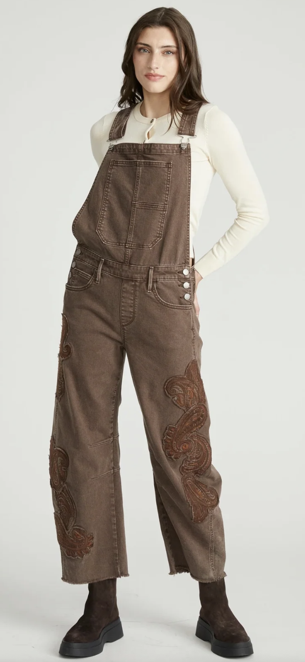 Barbara Overall X Paisley Patchwork DW-O44593A