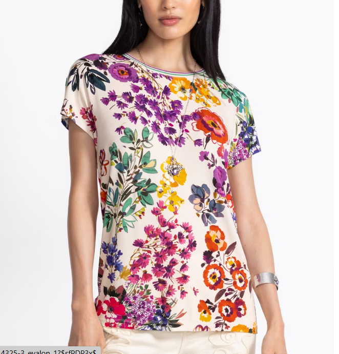 The Janie Favorite Relaxed Dolman Sleeve Tee-Eval T14325-3