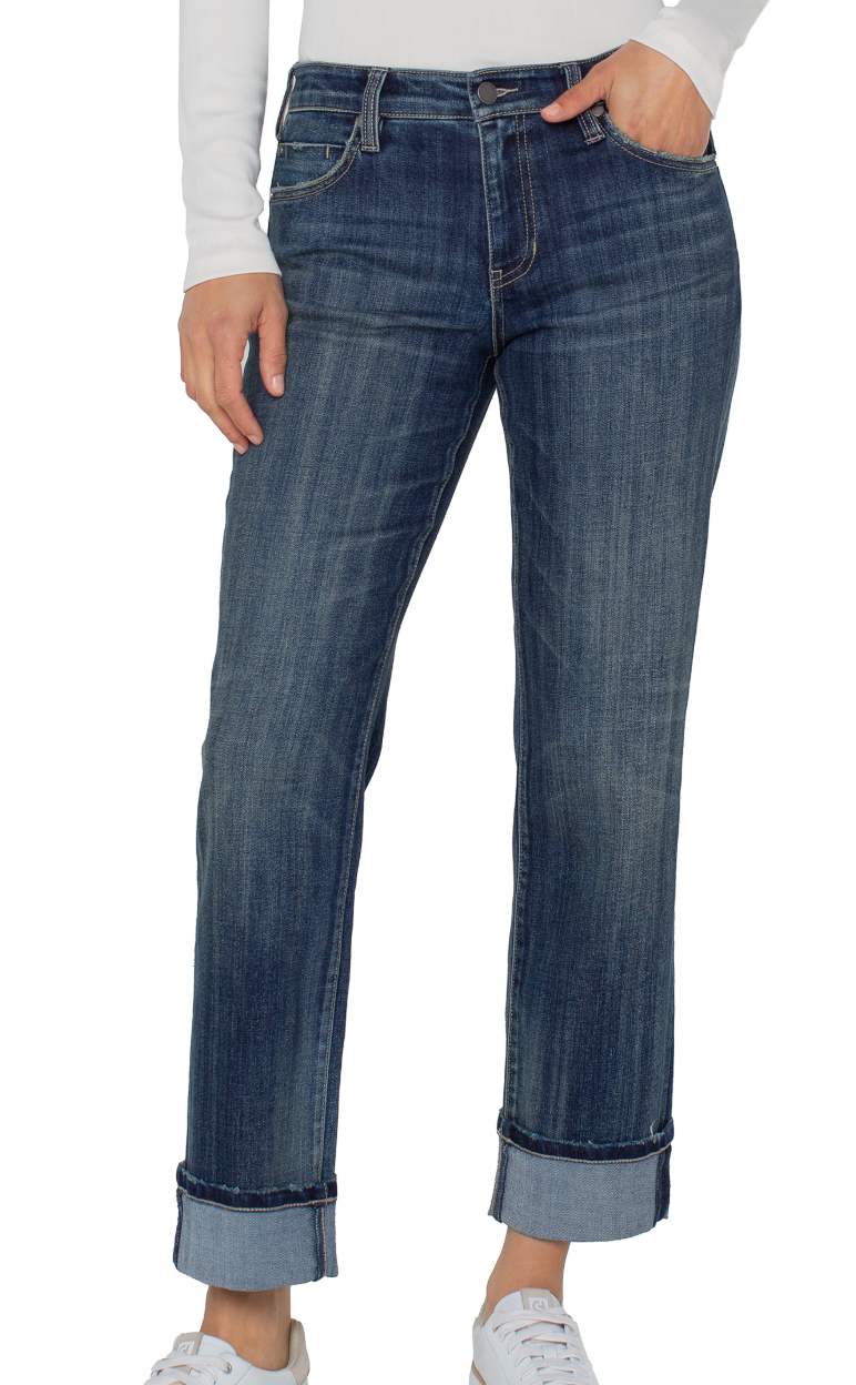 Marley Girlfriend Cuffed 30"/ 27" Inseam LM5158EF