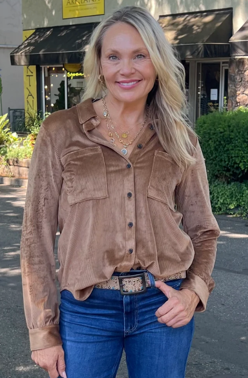 Maeve Corduroy Shirt F1W89VKC