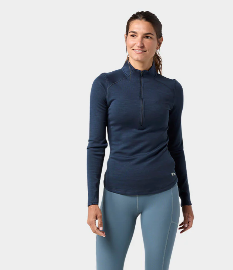 Basis Peakwool Midweight Half Zip 100659