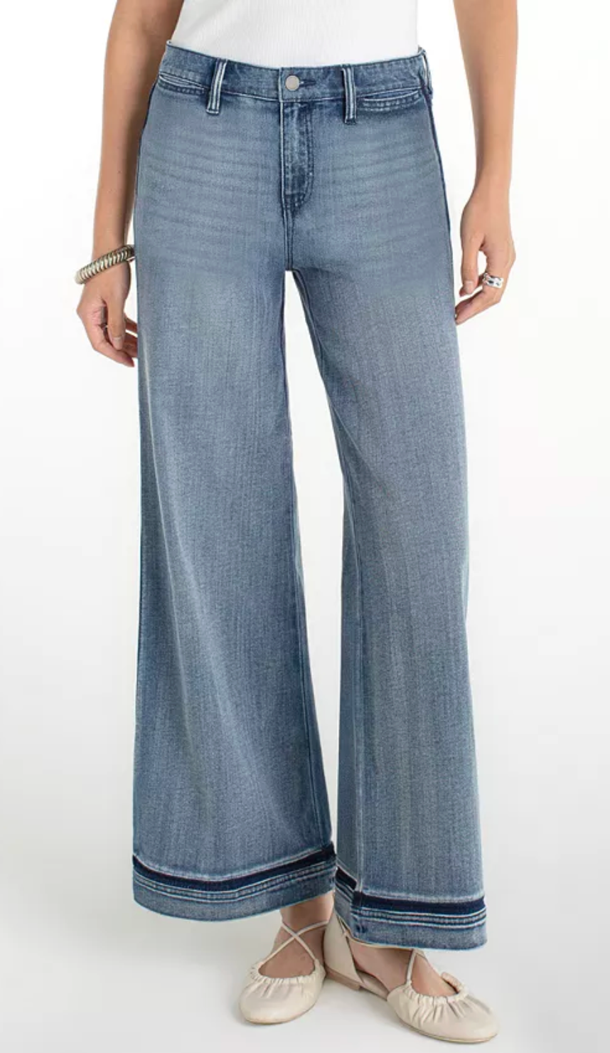 Super Stride Wide Leg W/Shadow Cuff 30" Inseam LM7B31SSL