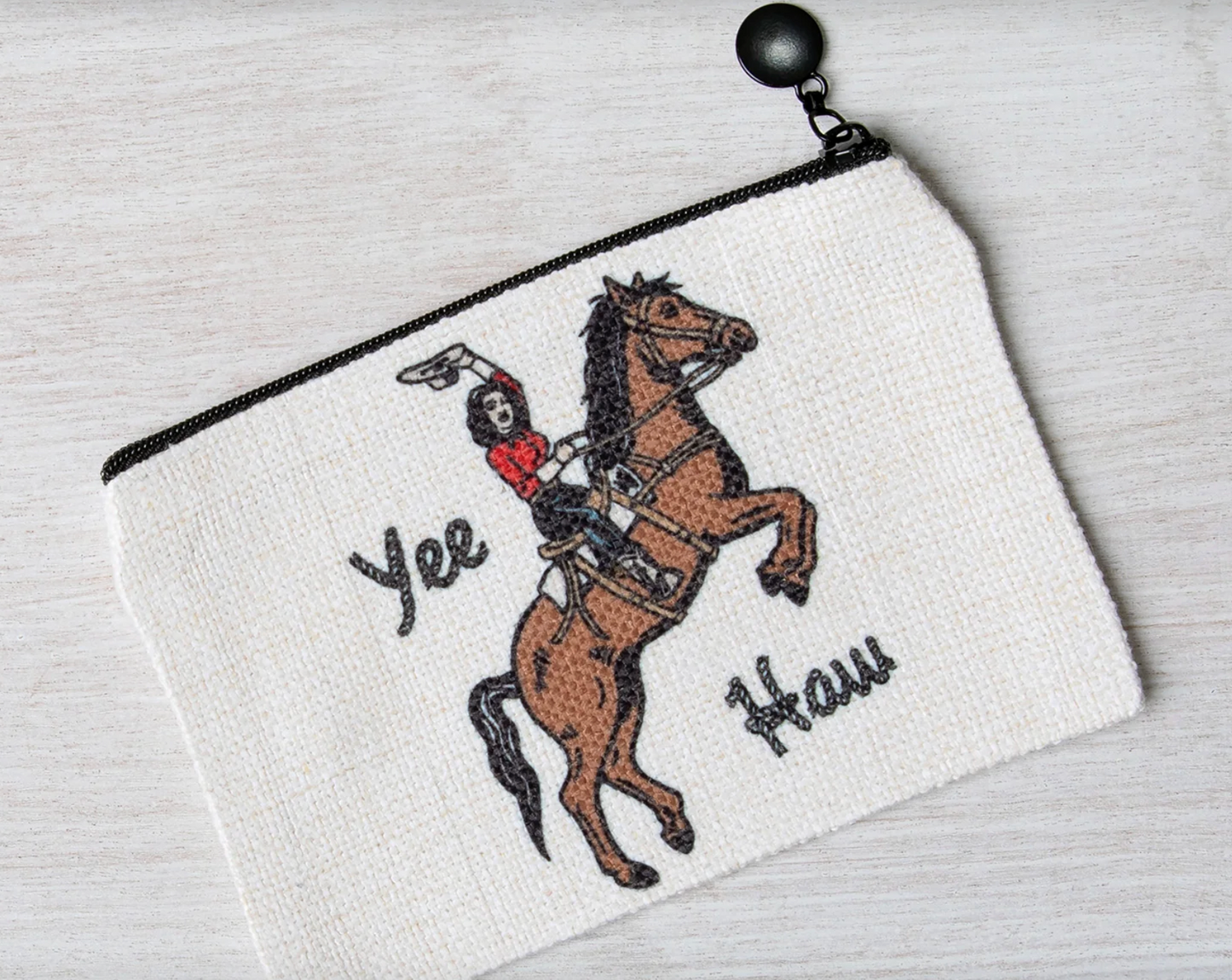 Large Zipper Pouch CC