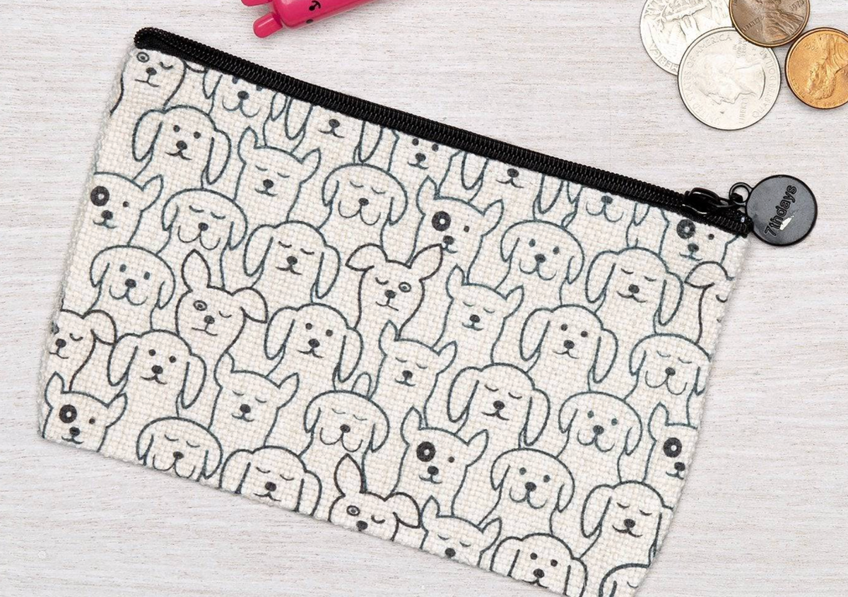 Large Zipper Pouch CC