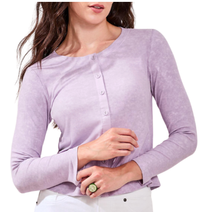 Button Front Knit Cardi 6109O