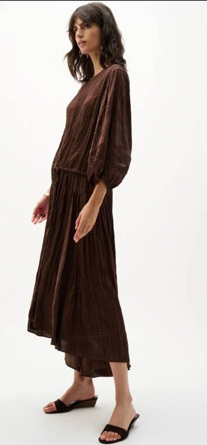 Pleated Satin Cocoon Top 262959