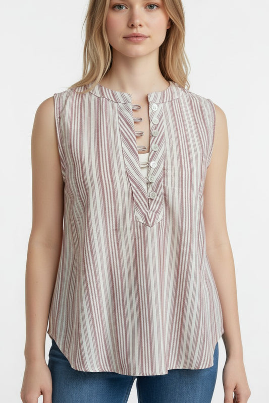 Sleeveless A-Line Top G5W88SMS