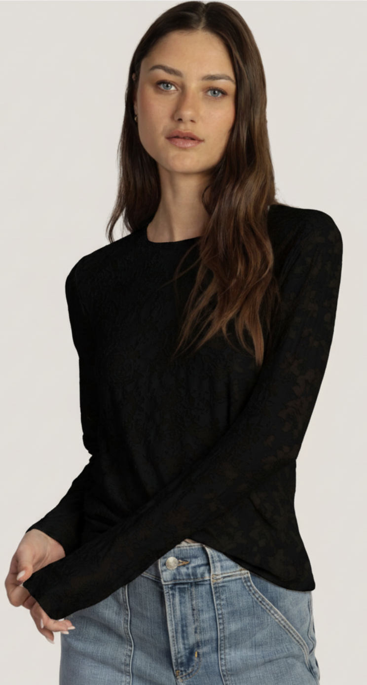 Long Sleeve Knit Tee G1W84WFK