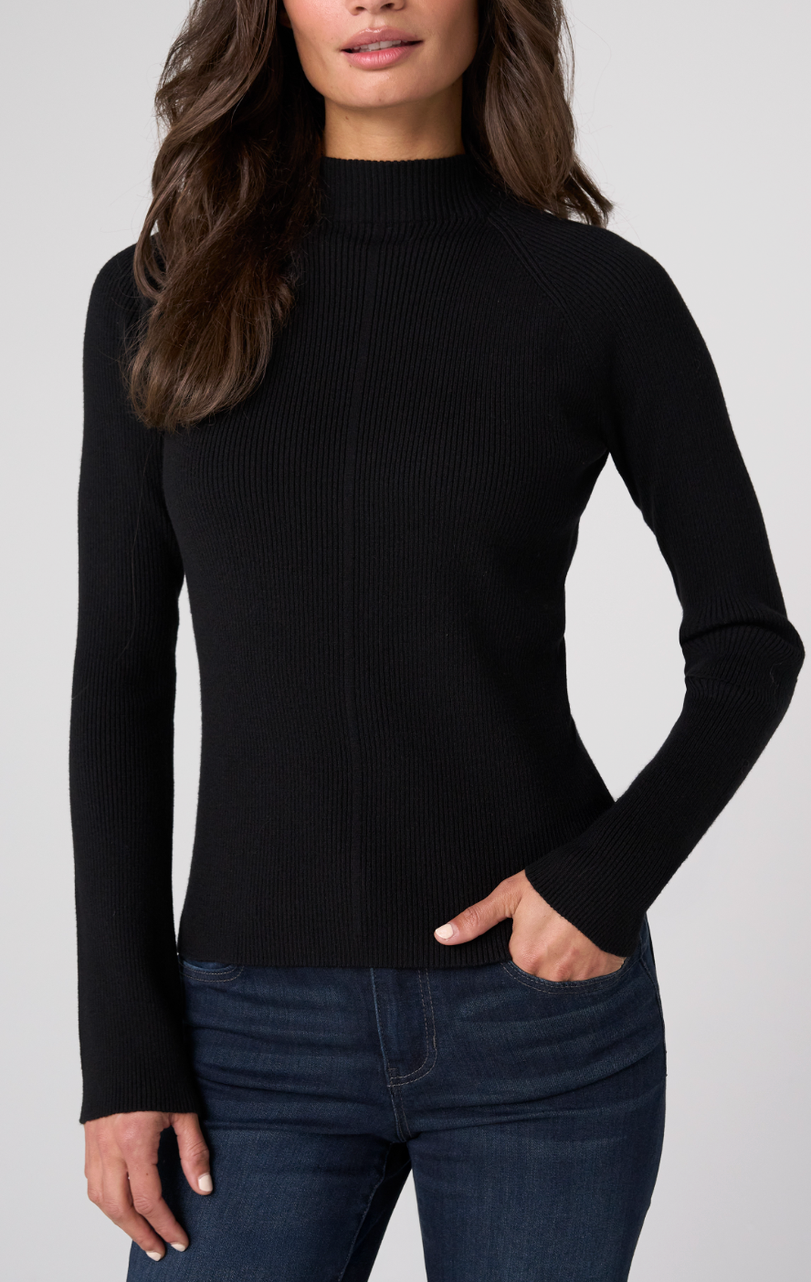 Long Slv Turtleneck Sweater LM8L16ST25