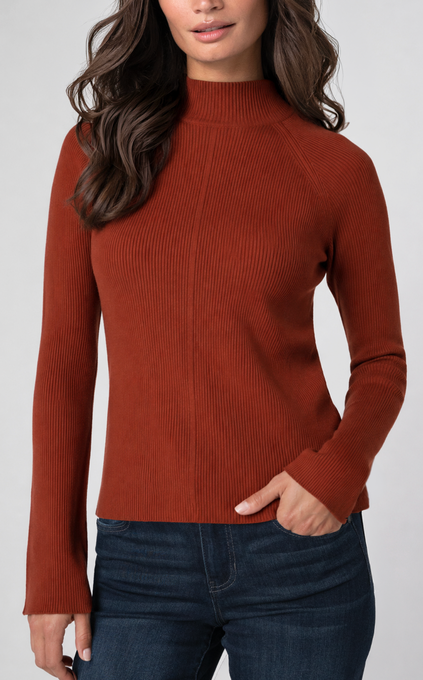 Long Slv Turtleneck Sweater LM8L16ST25