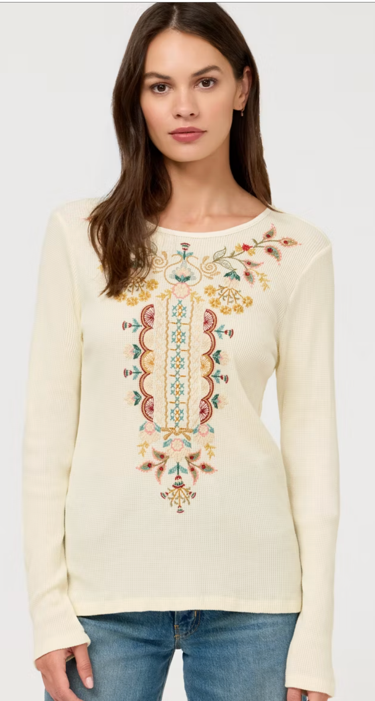 Long Sleeve Thermal T-Shirt-Anya J10026-8