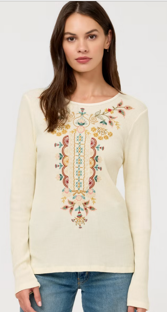 Long Sleeve Thermal T-Shirt-Anya J10026-8