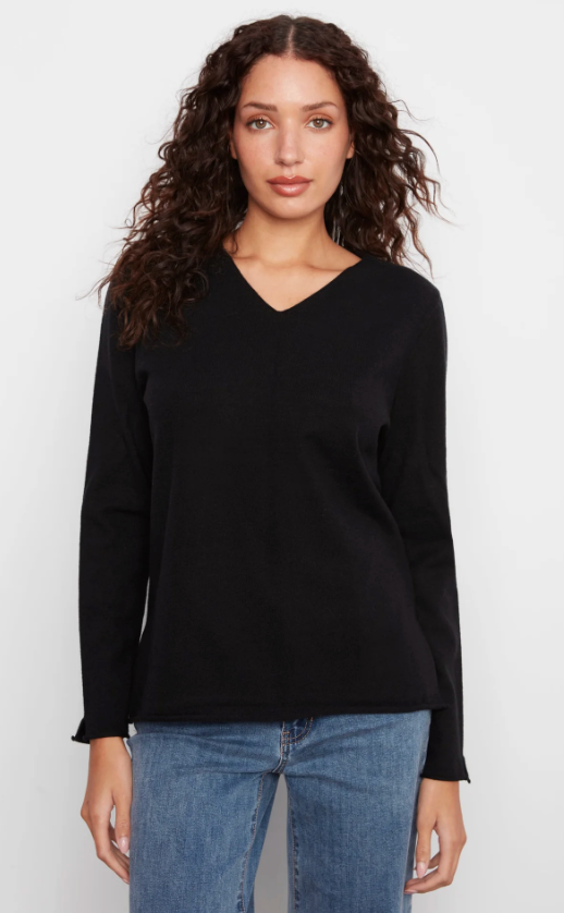 Long Sleeve V Neck Sweater C2279RPR