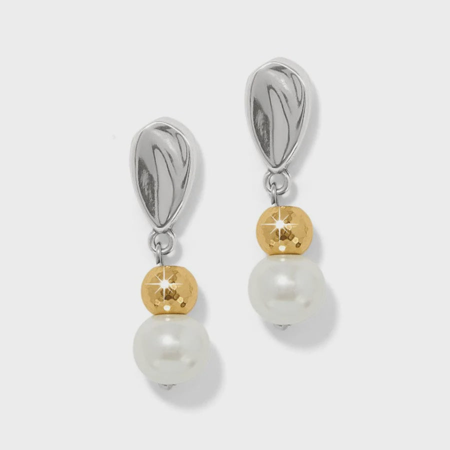 Cascade Unity Pearl Post Drop Earring