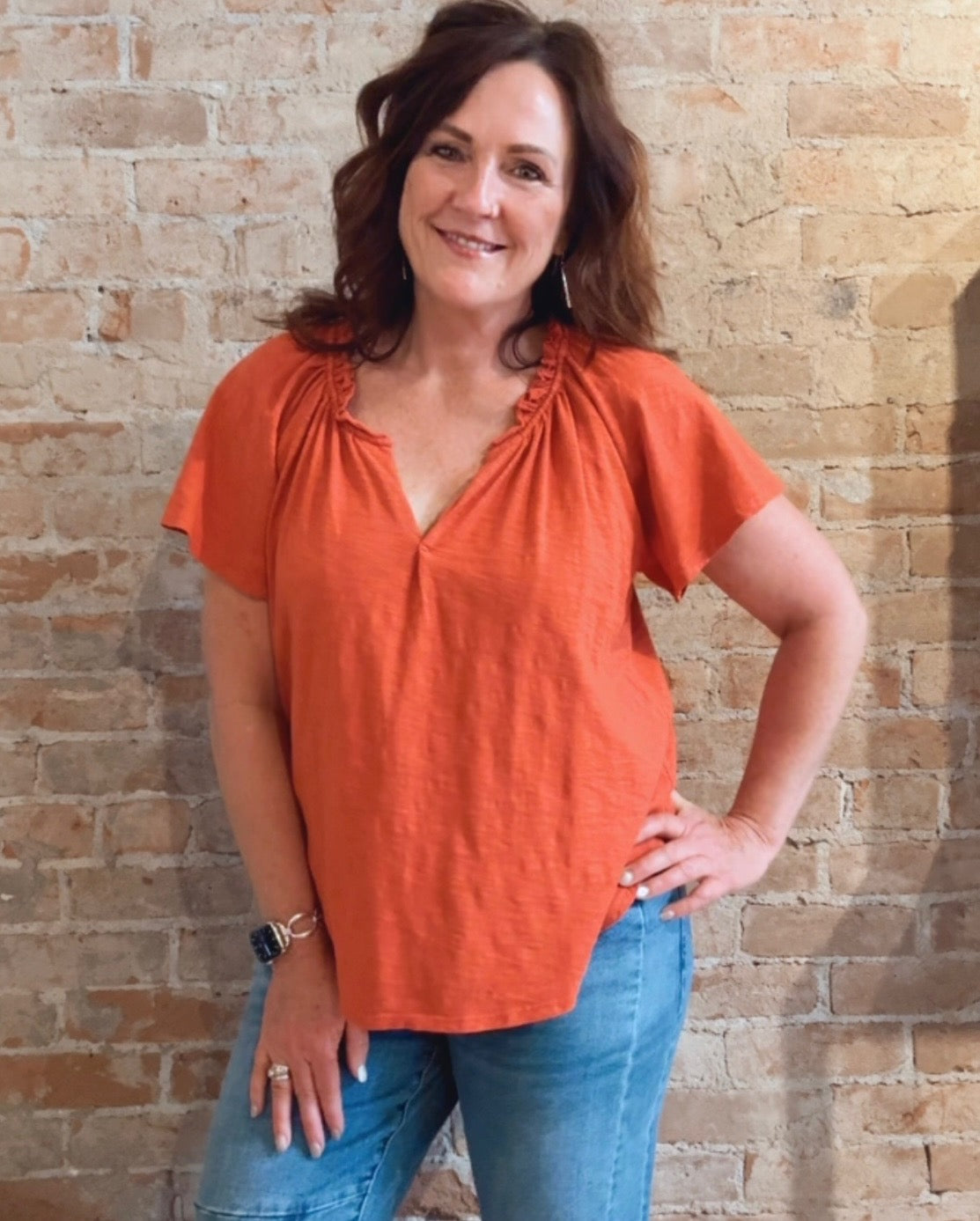 S/S Jolie Blouse F5W78TCS-3