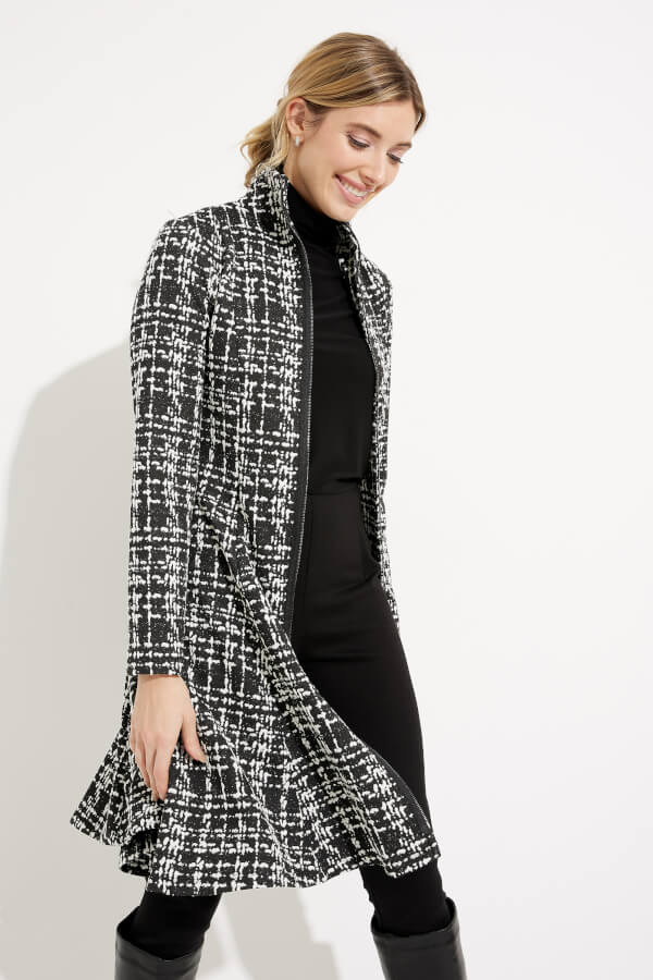 Abstract Houndstooth Jacket