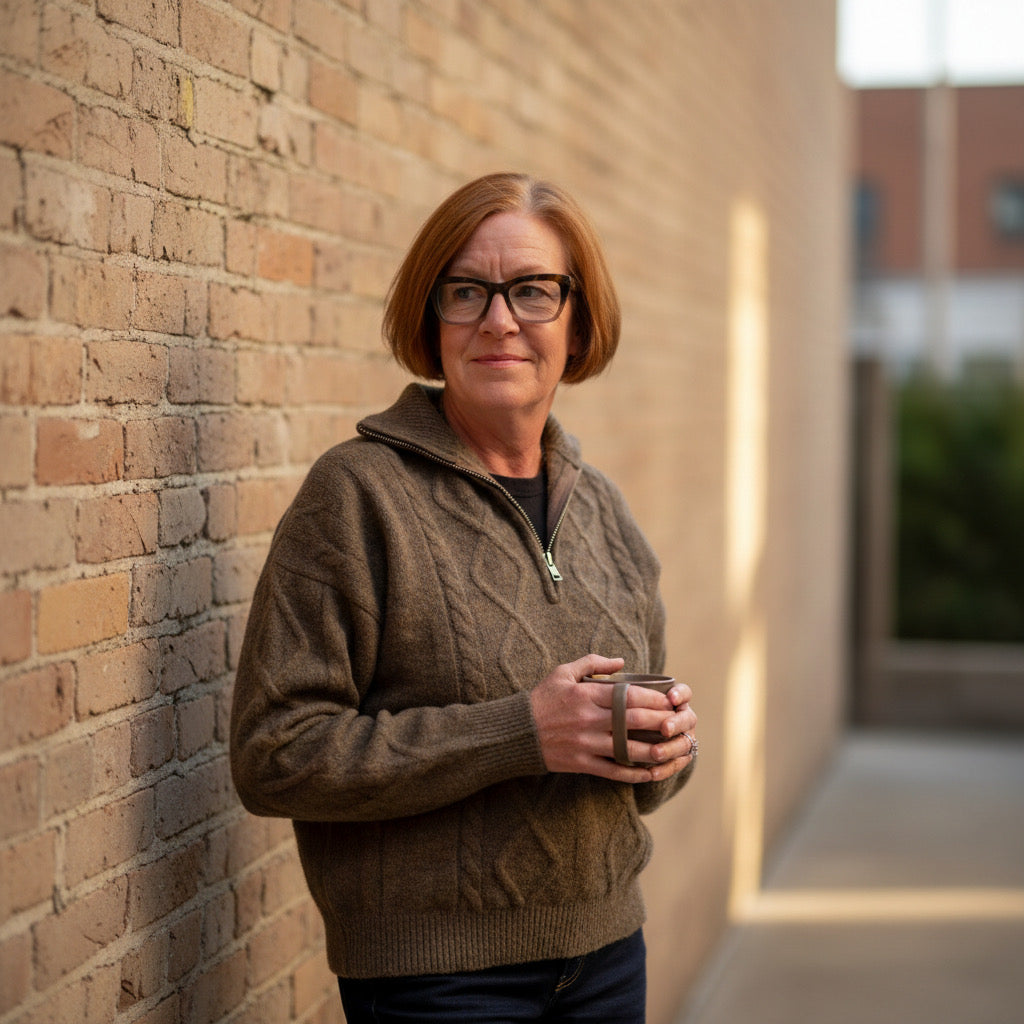 1/2 Zip Sweater WH16F