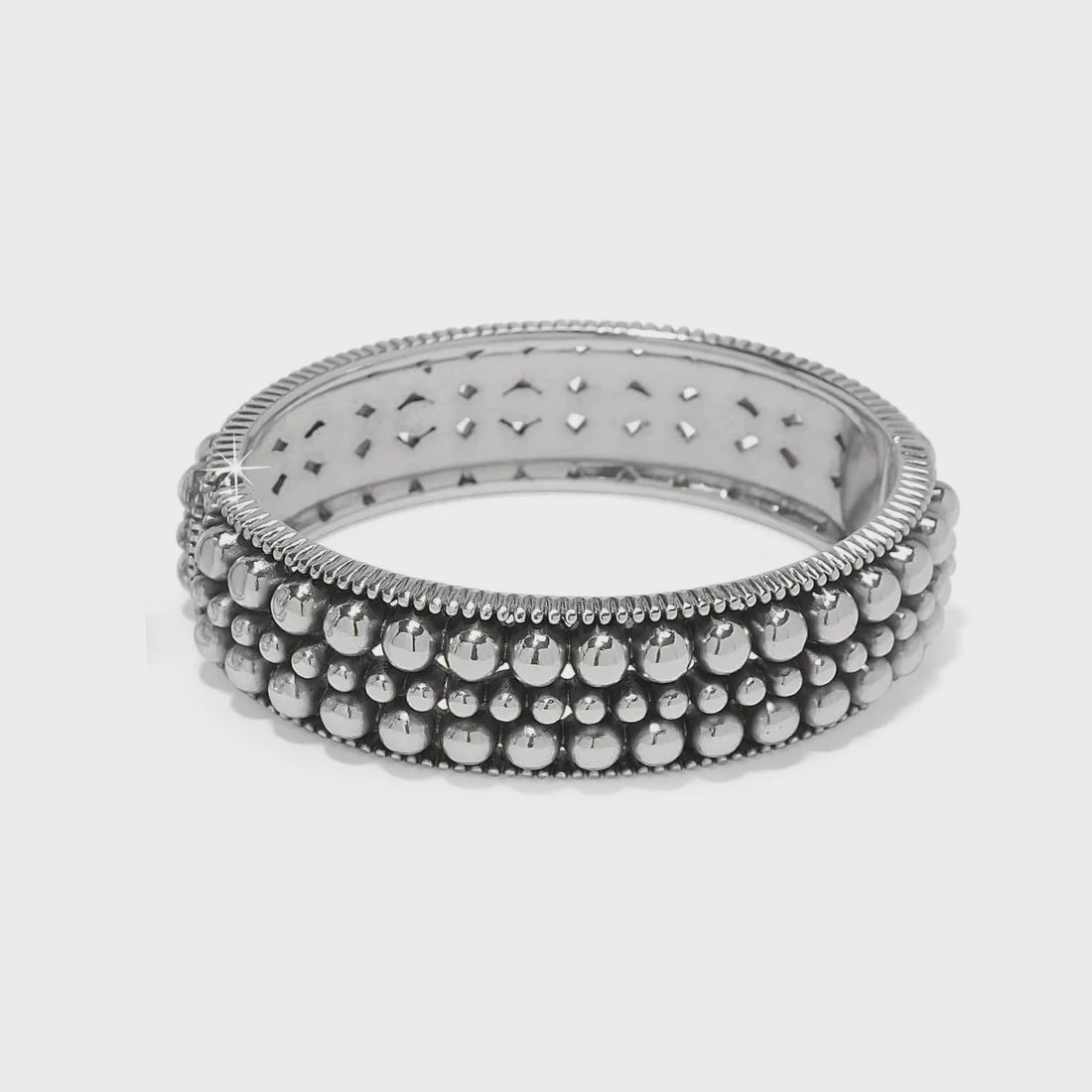 Pretty Tough Pierced Hing Bangle