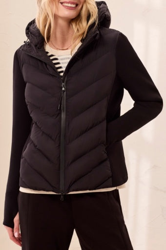L/S Zip Frt Puffer W/Removable Hood 3172O-8512
