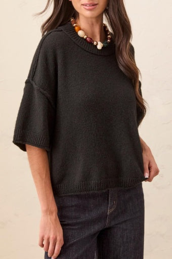 Lofty Elbow Slv Crew Nk Sweater 6278O-5774
