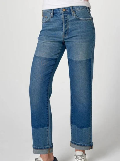 Sloane Slouchy Gf Cuffed W Removed Patch 27' LM5720VRE