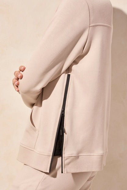 L/S MOCK NECK CARDIGAN 2064O