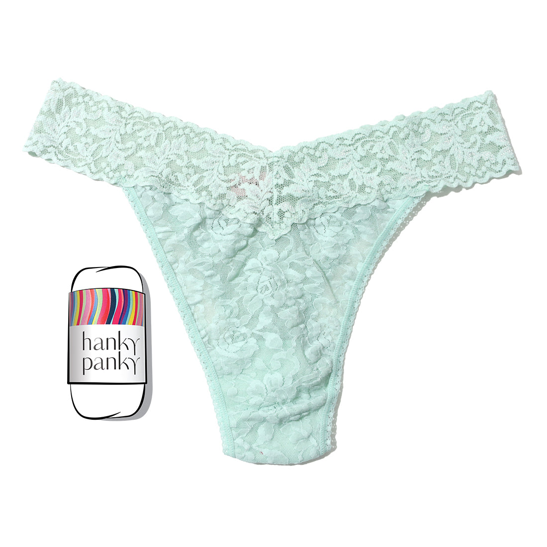 Signature Lace Original Rise Thong 4811P