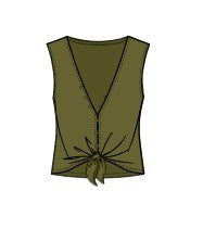 Link Up Tie Tee