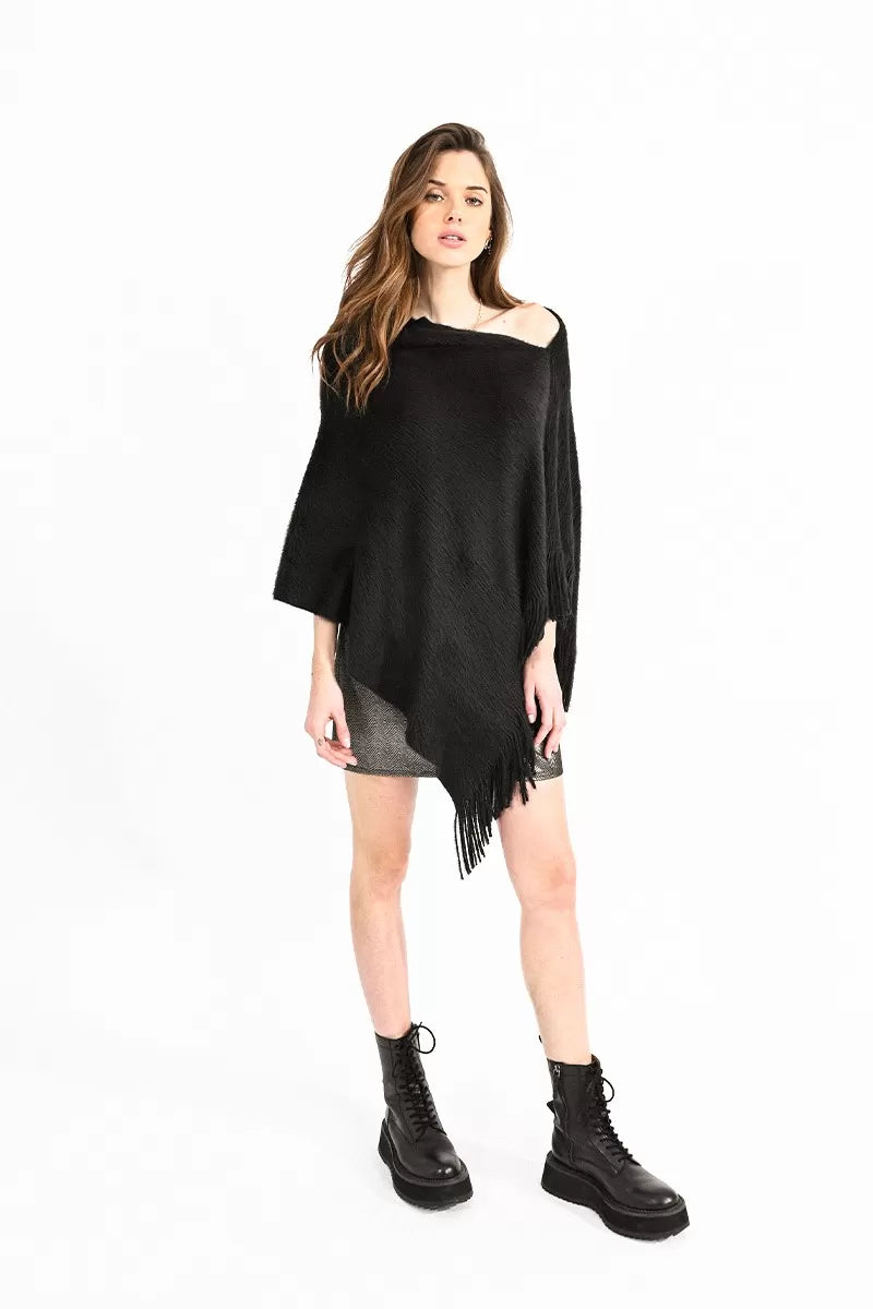 Knitted Poncho