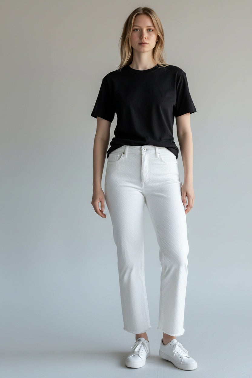 Hannah Crop Flare LM4727WPD