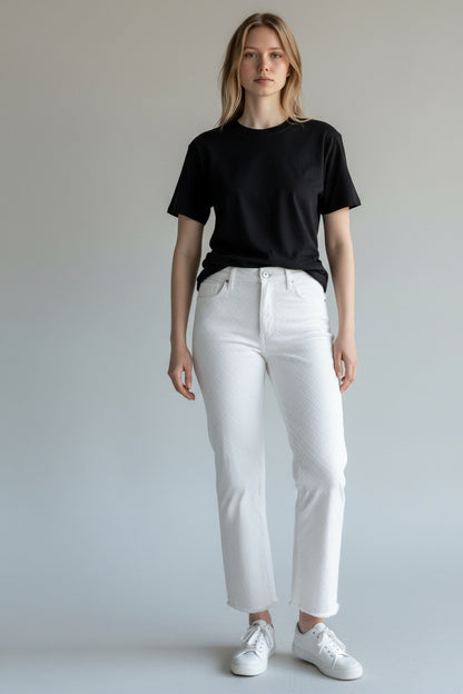 Hannah Crop Flare LM4727WPD