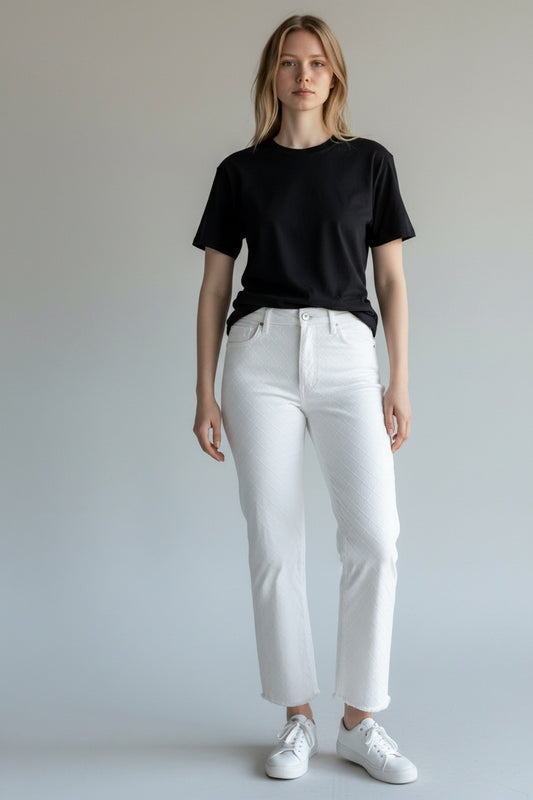 Hannah Crop Flare LM4727WPD